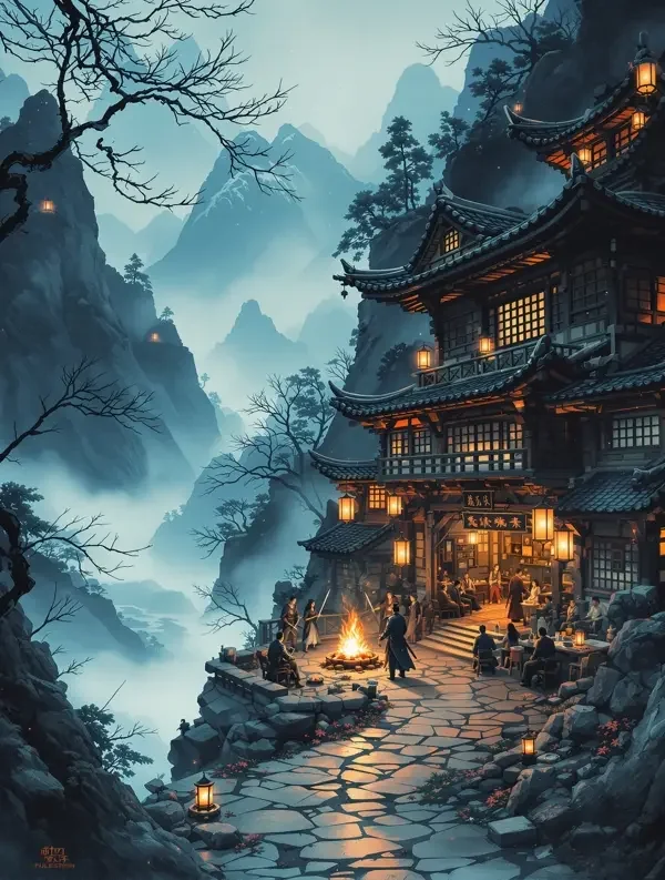 山海客栈 封面海报