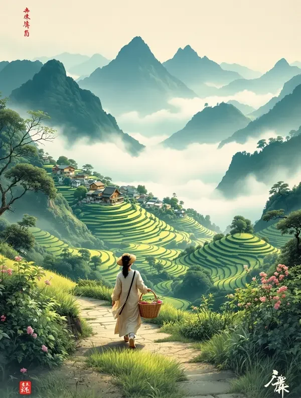 云上人家 封面海报