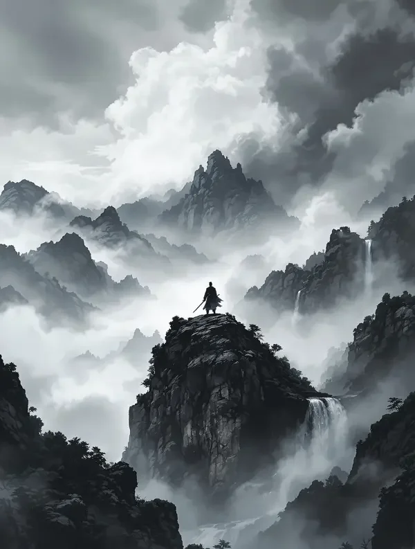 墨影山河 封面海报